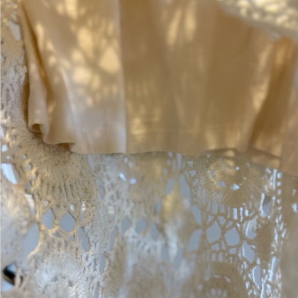 Billabong Cream Crochet High Low Dress - Picture 5 of 7